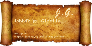 Jobbágy Gizella névjegykártya